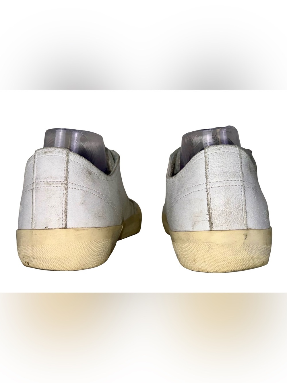 GOLDEN GOOSE VSTAR2 SNEAKERS IN DIRTY WHITE - Picture 5 of 8